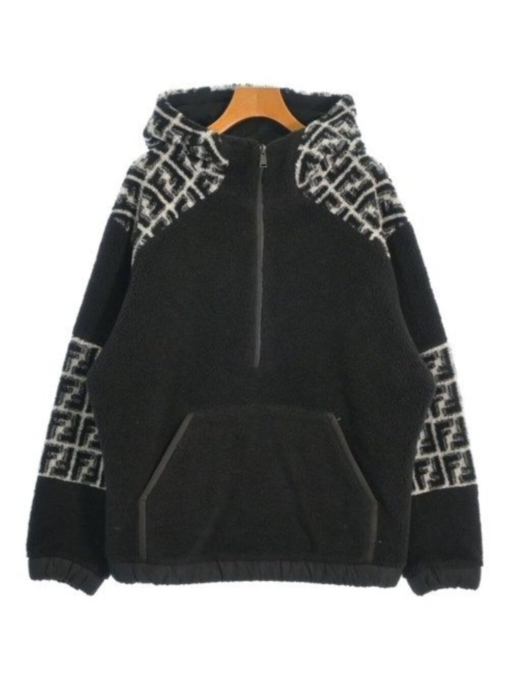 Fendi Hoodie Black